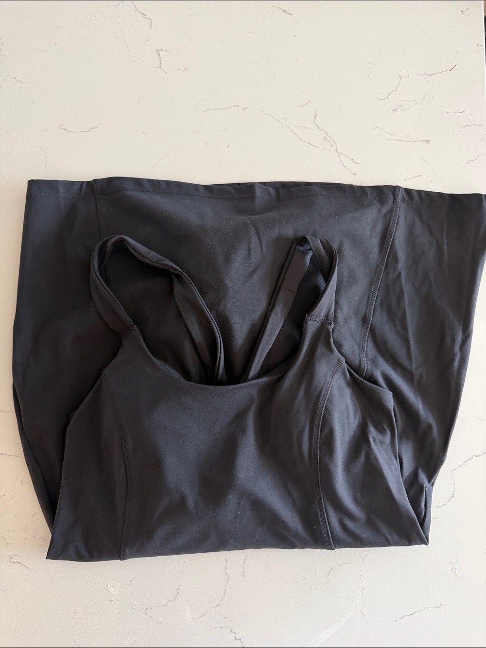Avia Black Seamless Sports Bra with Double Straps